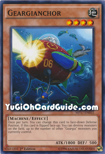 Yu-Gi-Oh Card: Geargianchor