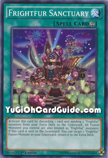 Yu-Gi-Oh Card: Frightfur Sanctuary