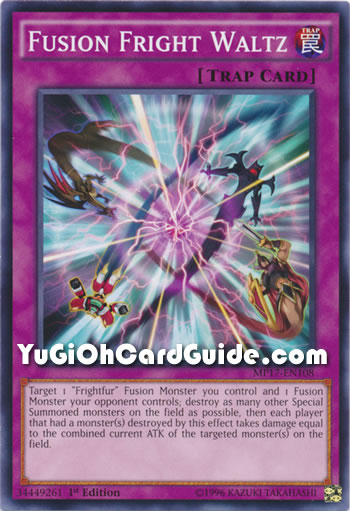 Yu-Gi-Oh Card: Fusion Fright Waltz