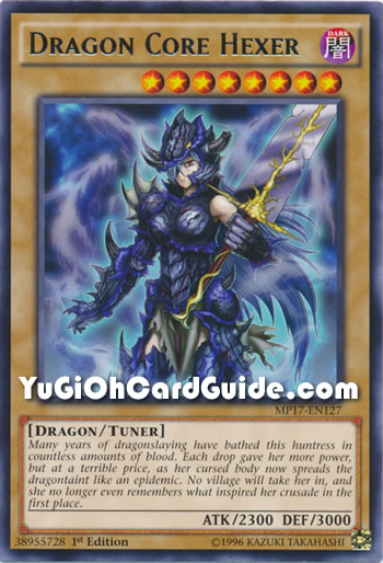 Yu-Gi-Oh Card: Dragon Core Hexer