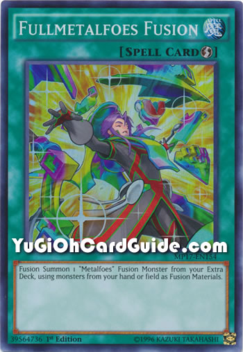 Yu-Gi-Oh Card: Fullmetalfoes Fusion