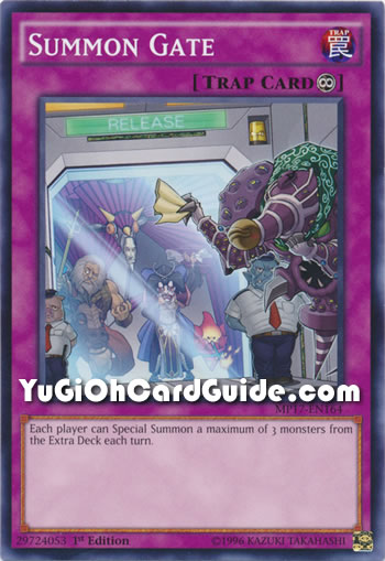 Yu-Gi-Oh Card: Summon Gate