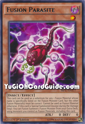 Yu-Gi-Oh Card: Fusion Parasite