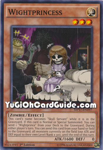 Yu-Gi-Oh Card: Wightprincess