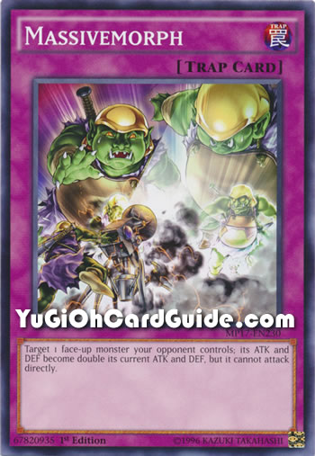 Yu-Gi-Oh Card: Massivemorph