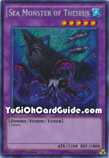 Yu-Gi-Oh Card: Sea Monster of Theseus