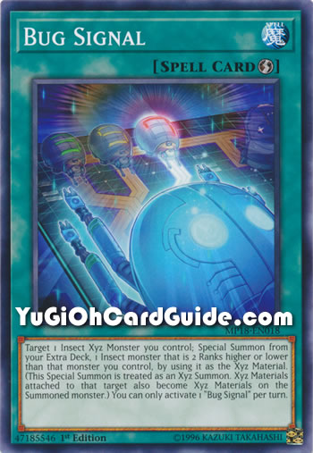 Yu-Gi-Oh Card: Bug Signal