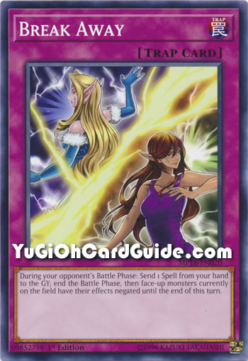 Yu-Gi-Oh Card: Break Away