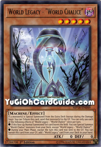 Yu-Gi-Oh Card: World Legacy - 