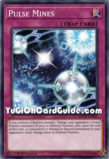 Yu-Gi-Oh Card: Pulse Mines
