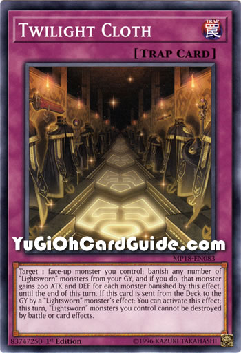 Yu-Gi-Oh Card: Twilight Cloth