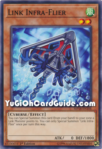 Yu-Gi-Oh Card: Link Infra-Flier