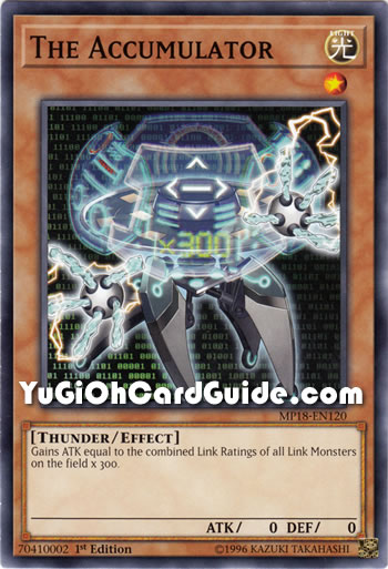 Yu-Gi-Oh Card: The Accumulator