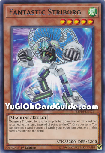 Yu-Gi-Oh Card: Fantastic Striborg