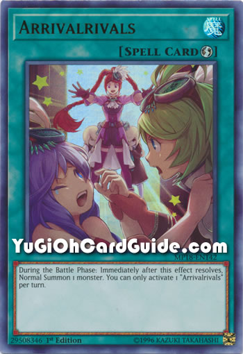 Yu-Gi-Oh Card: Arrivalrivals