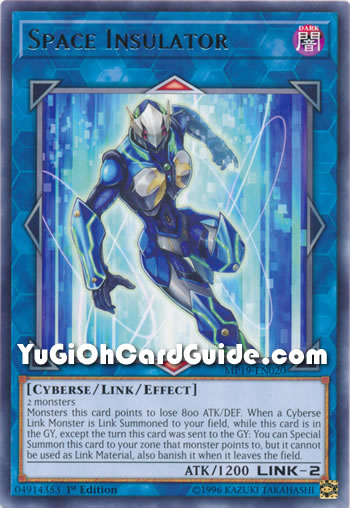 Yu-Gi-Oh Card: Space Insulator
