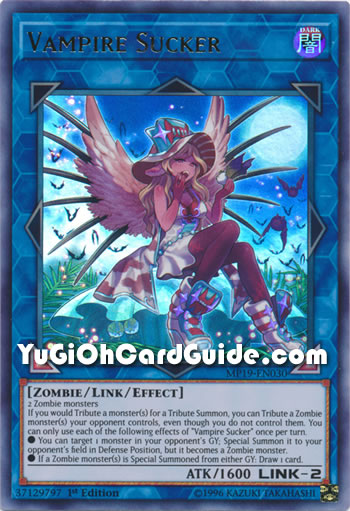 Yu Gi Oh Vampire Sucker 7059