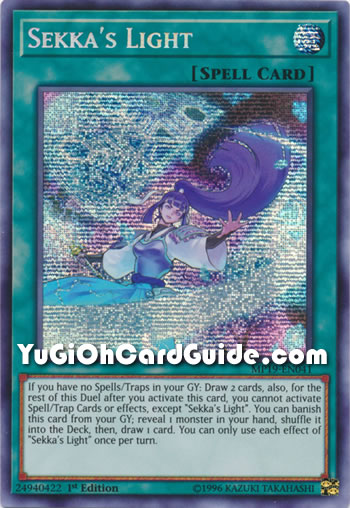 Yu-Gi-Oh Card: Sekka's Light