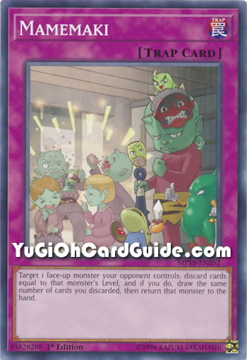 Yu-Gi-Oh Card: Mamemaki