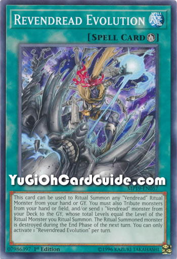 Yu-Gi-Oh Card: Revendread Evolution