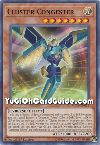 Yu-Gi-Oh Card: Cluster Congester