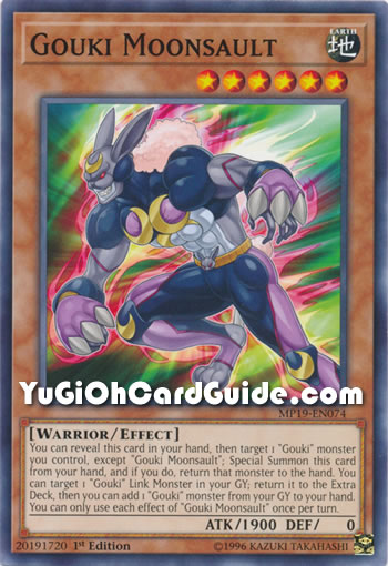 Yu-Gi-Oh Card: Gouki Moonsault