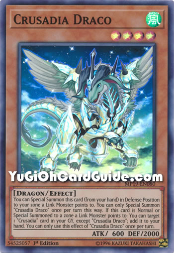 Yu-Gi-Oh Card: Crusadia Draco