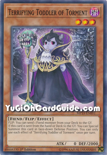 Yu-Gi-Oh Card: Terrifying Toddler of Torment
