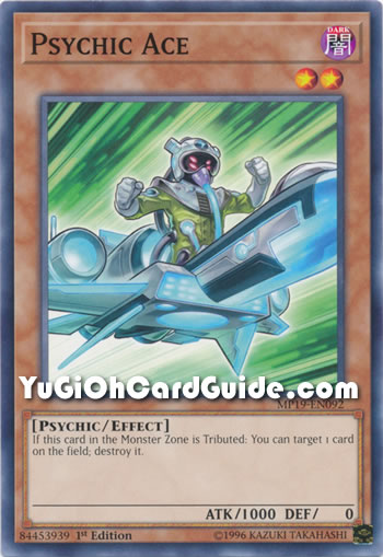 Yu-Gi-Oh Card: Psychic Ace