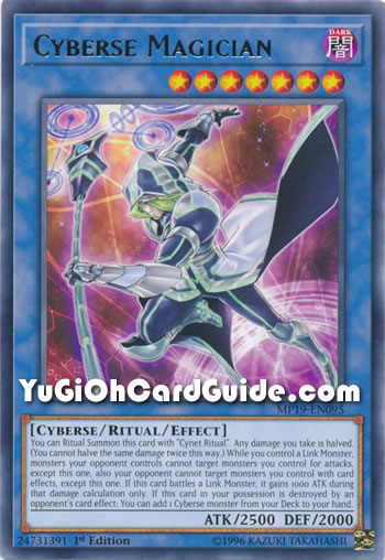 Yu-Gi-Oh Card: Cyberse Magician