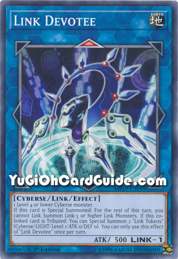 Yu-Gi-Oh Card: Link Devotee