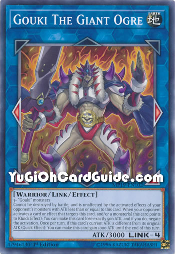 Yu-Gi-Oh Card: Gouki The Giant Ogre
