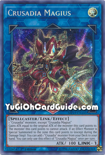 Yu-Gi-Oh Card: Crusadia Magius