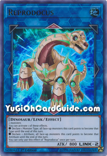 Yu-Gi-Oh Card: Reprodocus