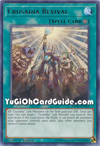 Yu-Gi-Oh Card: Crusadia Revival