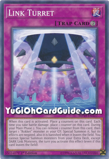 Yu-Gi-Oh Card: Link Turret