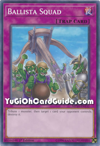 Yu-Gi-Oh Card: Ballista Squad