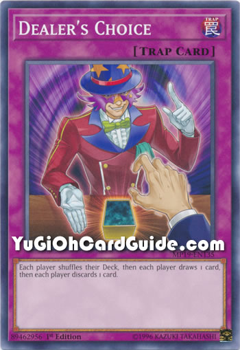 Yu-Gi-Oh Card: Dealer's Choice