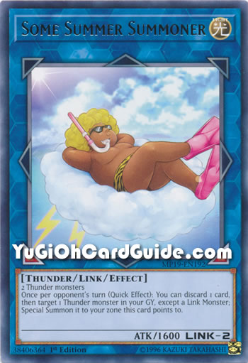 Yu-Gi-Oh Card: Some Summer Summoner