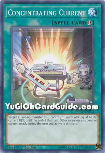 Yu-Gi-Oh Card: Concentrating Current