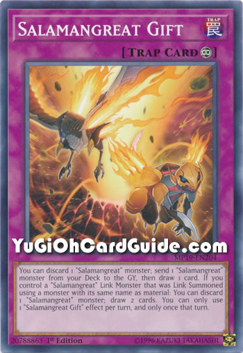 Yu-Gi-Oh Card: Salamangreat Gift
