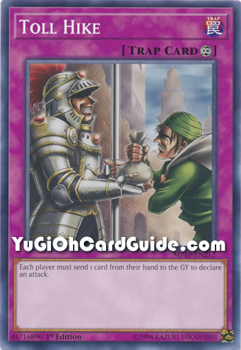 Yu-Gi-Oh Card: Toll Hike