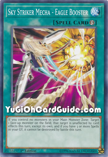 Yu-Gi-Oh Card: Sky Striker Mecha - Eagle Booster