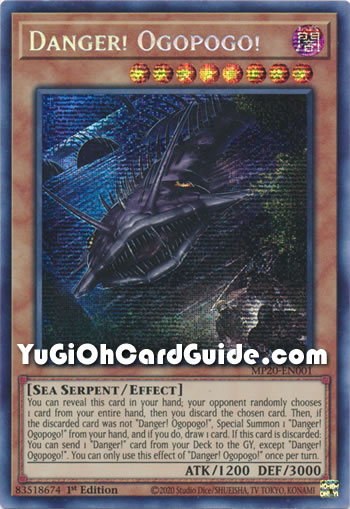 Yu-Gi-Oh Card: Danger! Ogopogo!