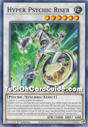 Yu-Gi-Oh Card: Hyper Psychic Riser