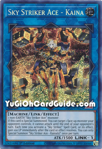 Yu-Gi-Oh Card: Sky Striker Ace - Kaina