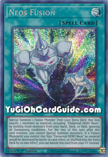 Yu-Gi-Oh Card: Neos Fusion