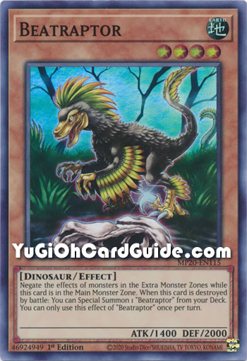 Yu-Gi-Oh Card: Beatraptor