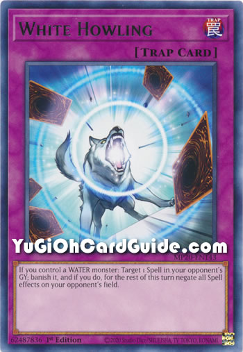 Yu-Gi-Oh Card: White Howling
