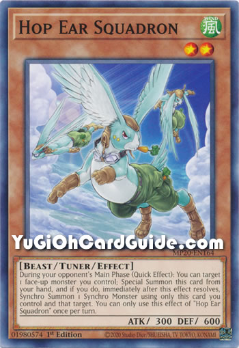 Yu-Gi-Oh Card: Hop Ear Squadron